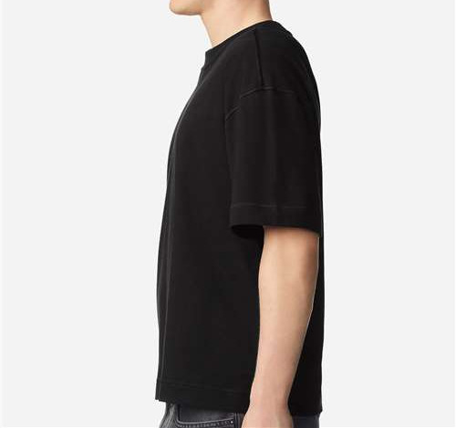 Unisex Heavyweight Cotton Mid-Length Tee view 2