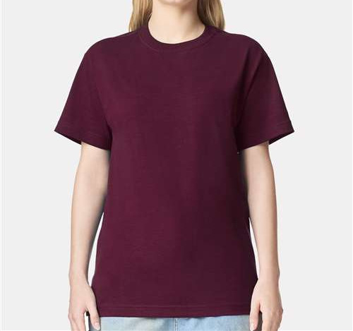 Unisex Super Heavyweight Tee in Burgundy