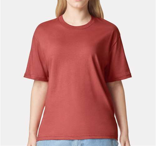 Unisex Fine Jersey Tee in Canyon