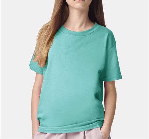 Youth Fine Jersey Tee in Celadon