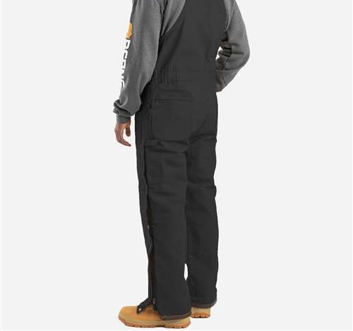 Men'S Heritage Insulated Bib Overall in Black