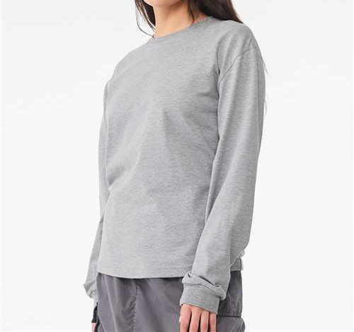6 Oz. Heavyweight Long Sleeve Tee view 2