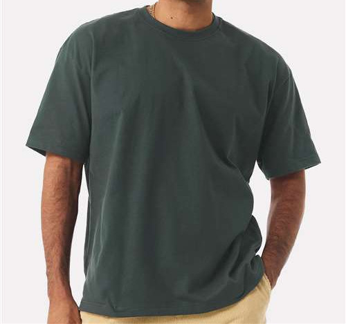 Unisex 7.5 Oz Heavyweight Tee in Hunter Green