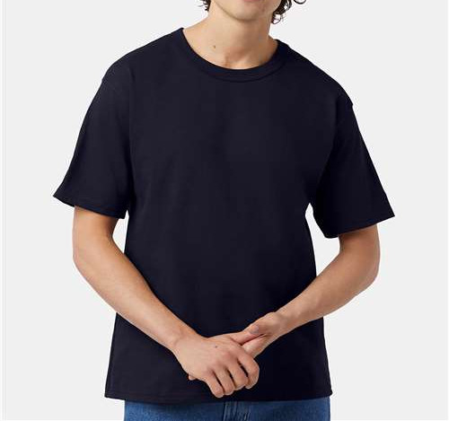Unisex Heritage Jersey T-Shirt in Navy
