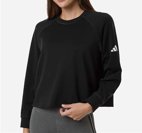 Women's Beyond Side-Snap Crewneck Sweatshirt