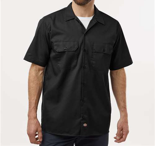Men's Tall Short Sleeve Work Shirt