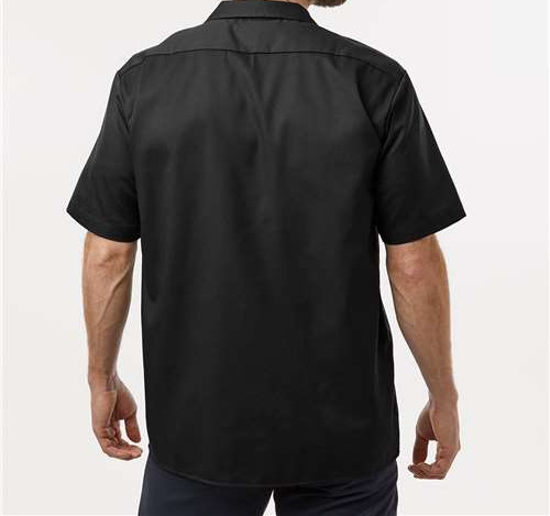 Men'S Tall Short Sleeve Work Shirt view 3