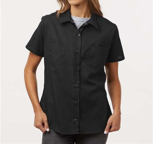 Women's Industrial Short Sleeve Work Shirt