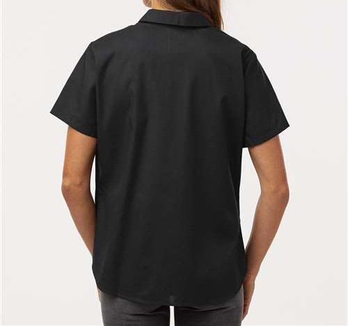 Women'S Industrial Short Sleeve Work Shirt view 3