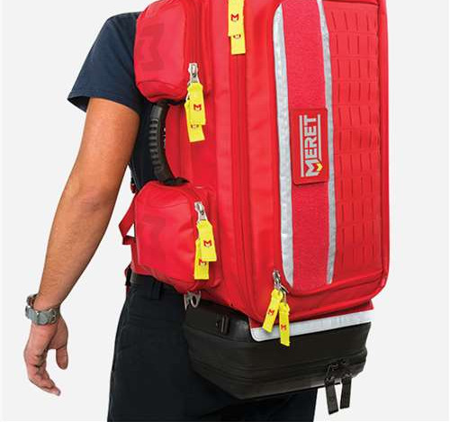 OMNI™ PRO X Red Convertible Backpack Bag