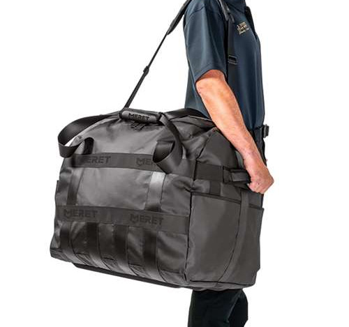 Turnout™ Pro X Black Duffel Bag in Black