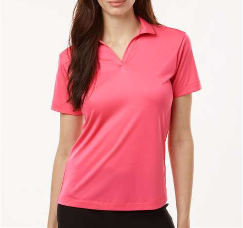 Women'S Pro-Lock Performance Polo in Bright Pink