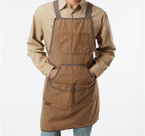 Workman'S Apron in Field Khaki/ Tobacco