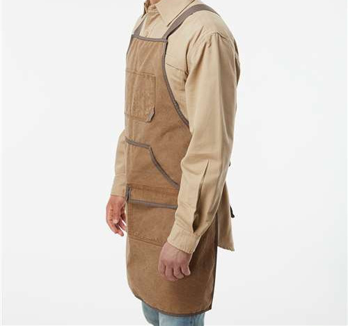 Workman'S Apron in Field Khaki/ Tobacco