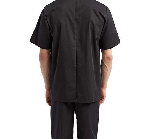 Unisex Short Sleeve Recycled Chef Coat view 3