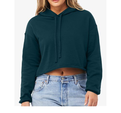 Women's Crop Hoodie Sweatshirt