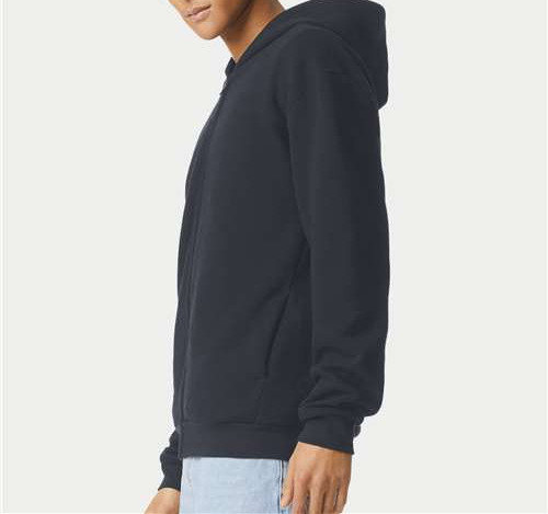 Unisex Reflex Fleece Full-Zip Hoodie Sweatshirt view 2