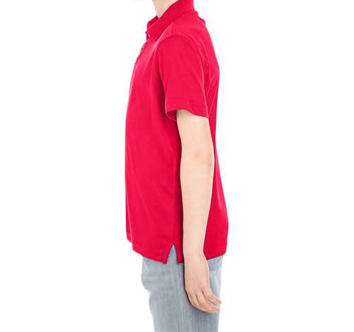 Youth Cool & Dry Mesh Piqué Polo in Red